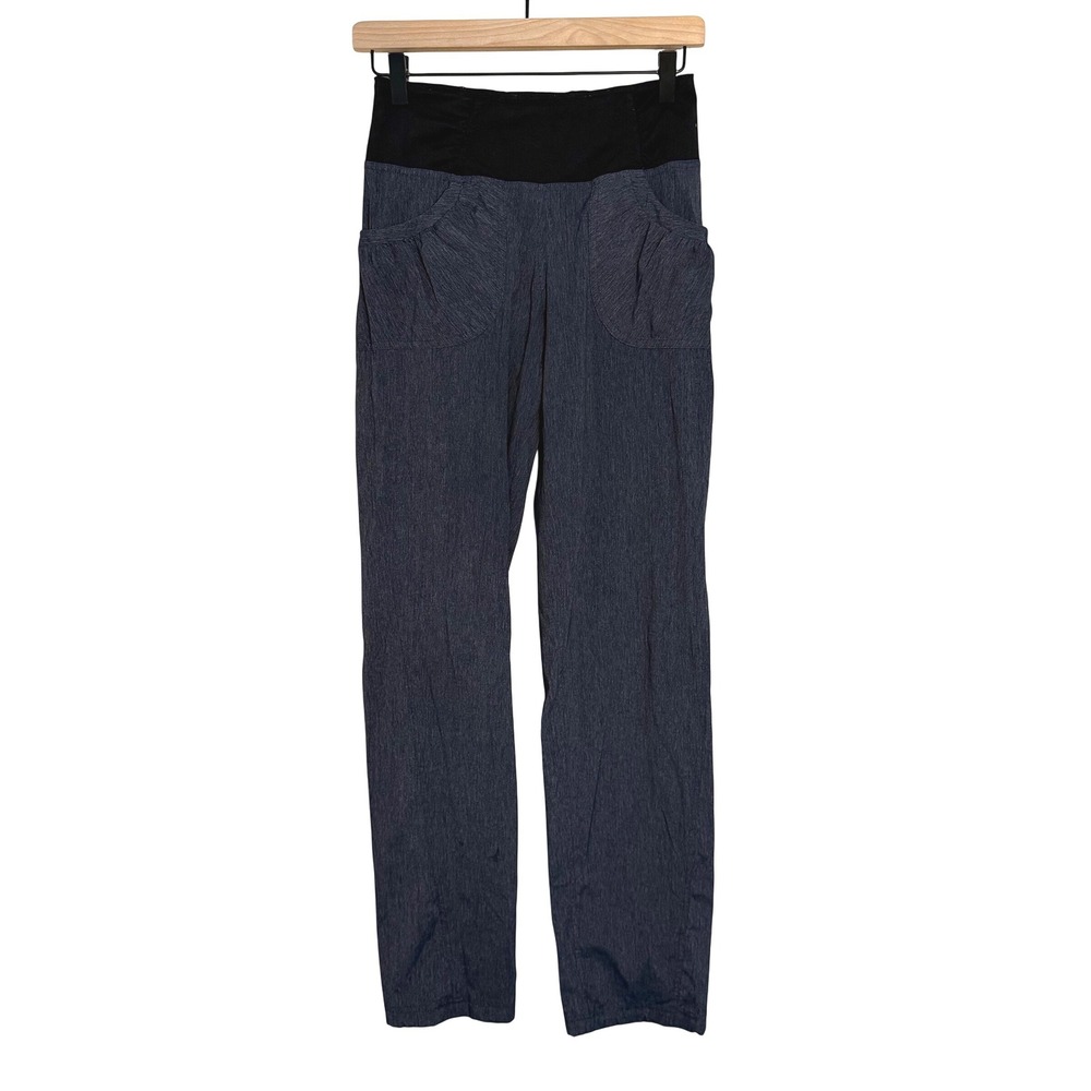 prAna Women's Summit Hybrid Joggers Size XS Gray Straight Leg Pants Athletic